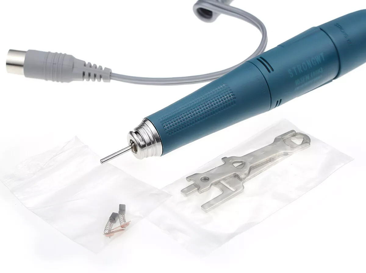 STRONGWT 103FN  Dental Double-lock Brush Handpiece 45K RPM for Electric Micromotor